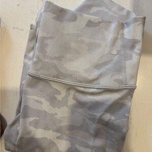 Gray Camouflage Leggings